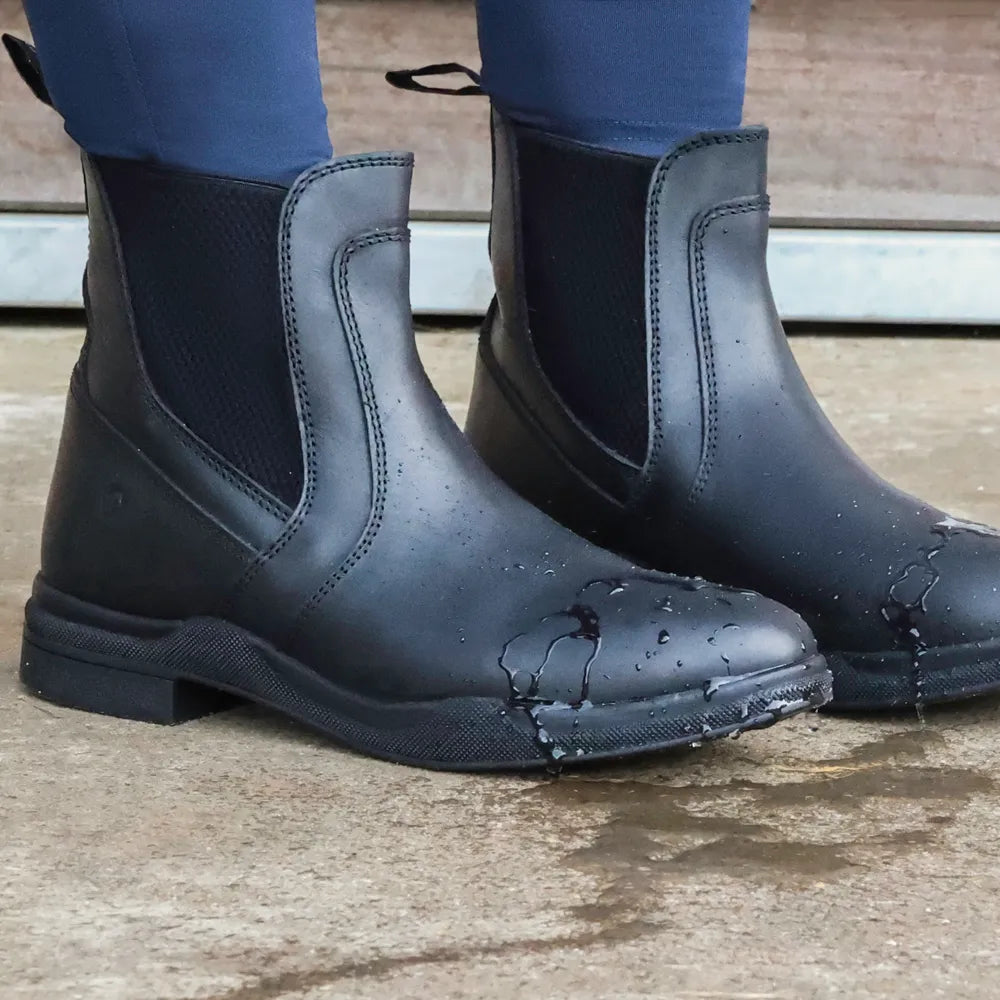 Hy Equestrian Wax Leather Jodhpur Boot- Child