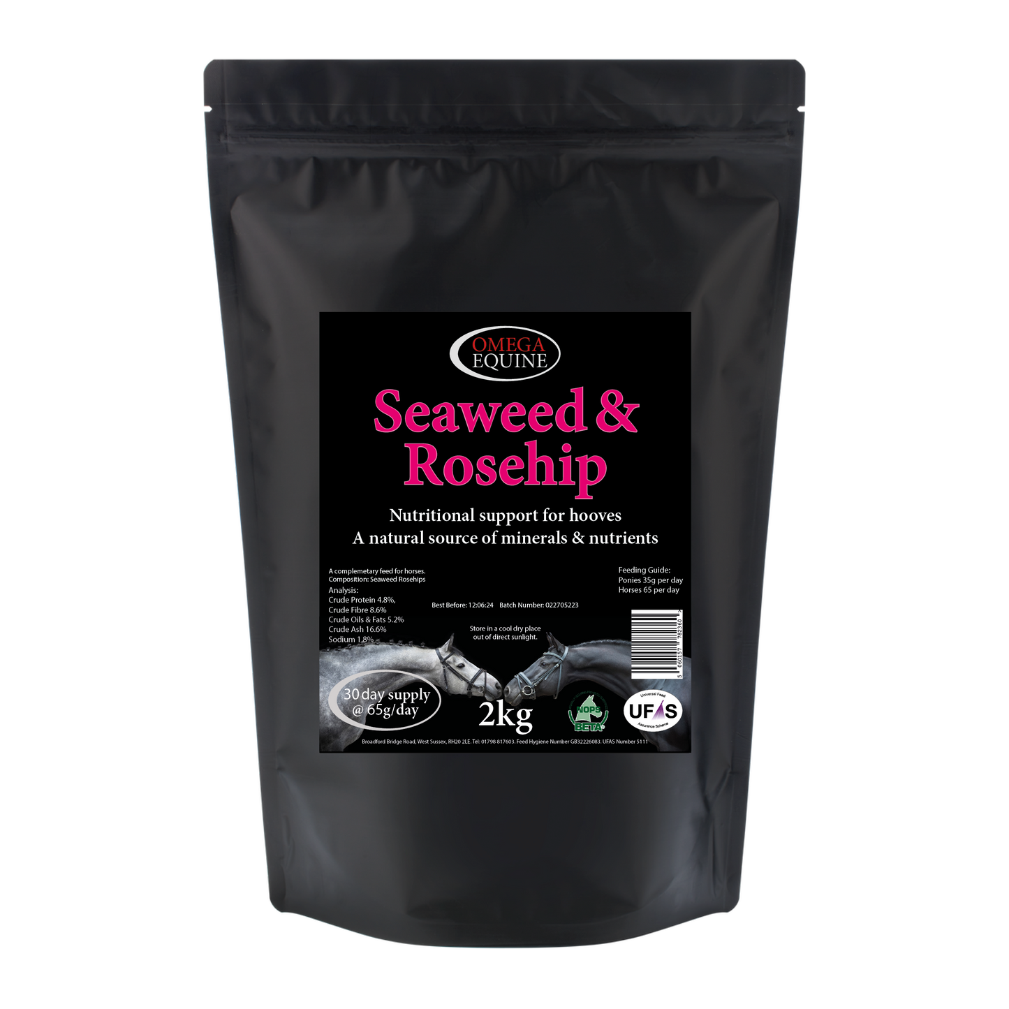 Omega Equine Seaweed + Rosehips