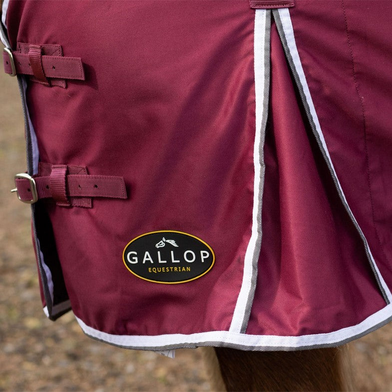 Gallop Summer Sheet Burgundy