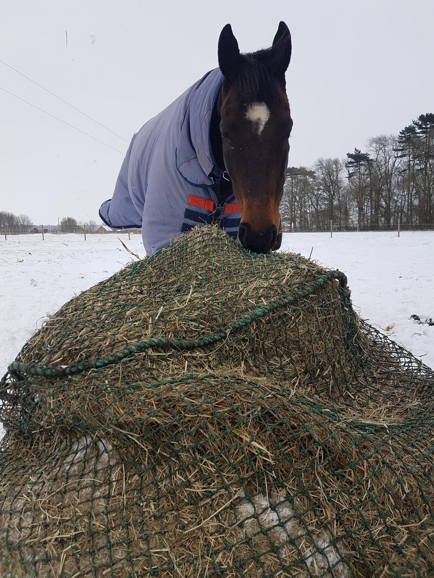 Trickle Net Large Round Bale Net