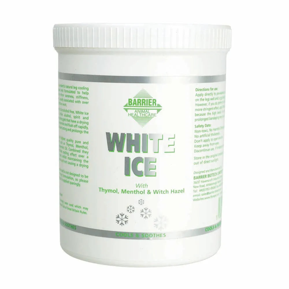 Barrier White Ice