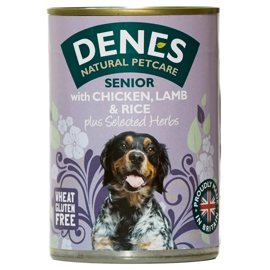 Denes Dog Tins Senior Chicken Lamb & Rice