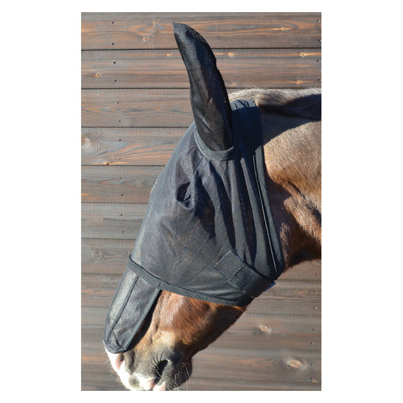 Hy Equestrian Fly Mask with Sunshield & Ears