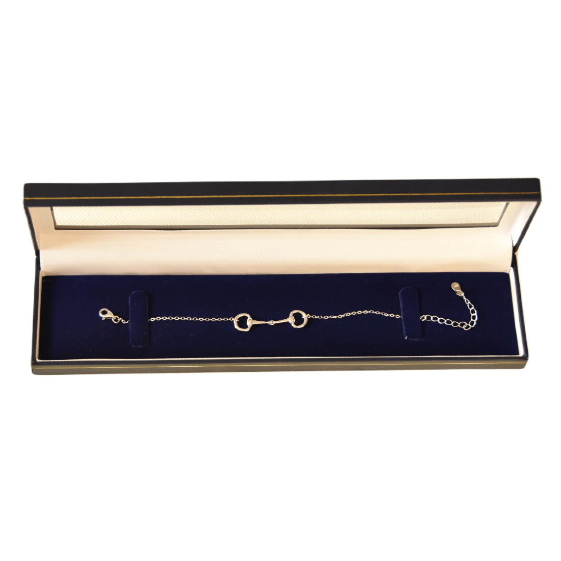 Sterling Silver Snaffle Bracelet