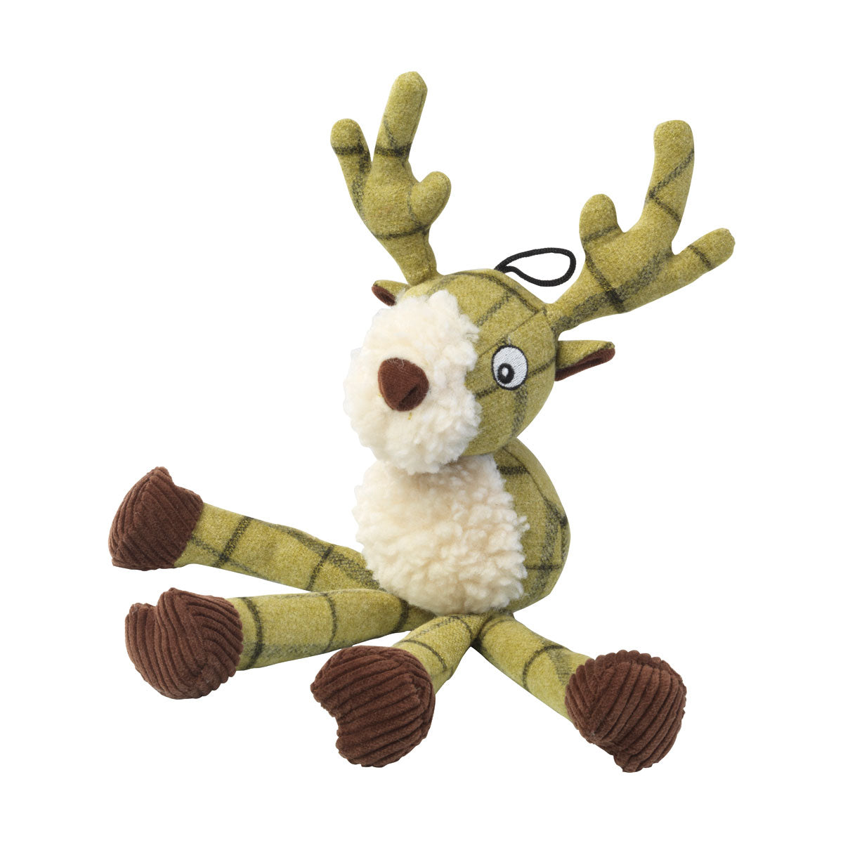 House of Paws Tweed Plush Long Legs Toy