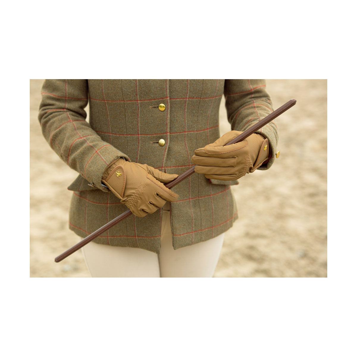 Supreme Products Classic Leather Show Cane