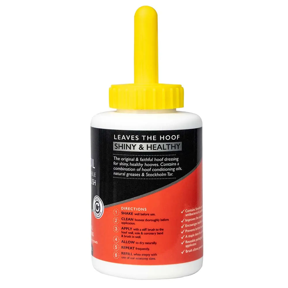 Lincoln Classic Hoof Oil With Reusable Bottle & Bush