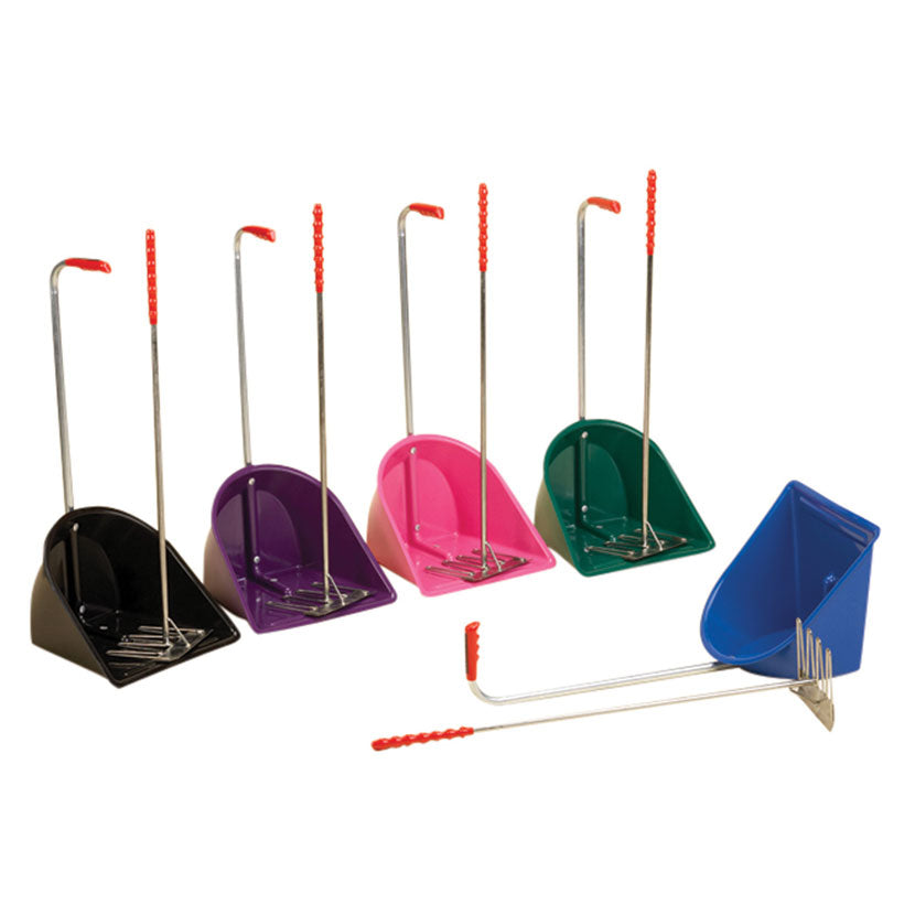 STUBBS Stable Mate Manure Collector With Long Handle Rake