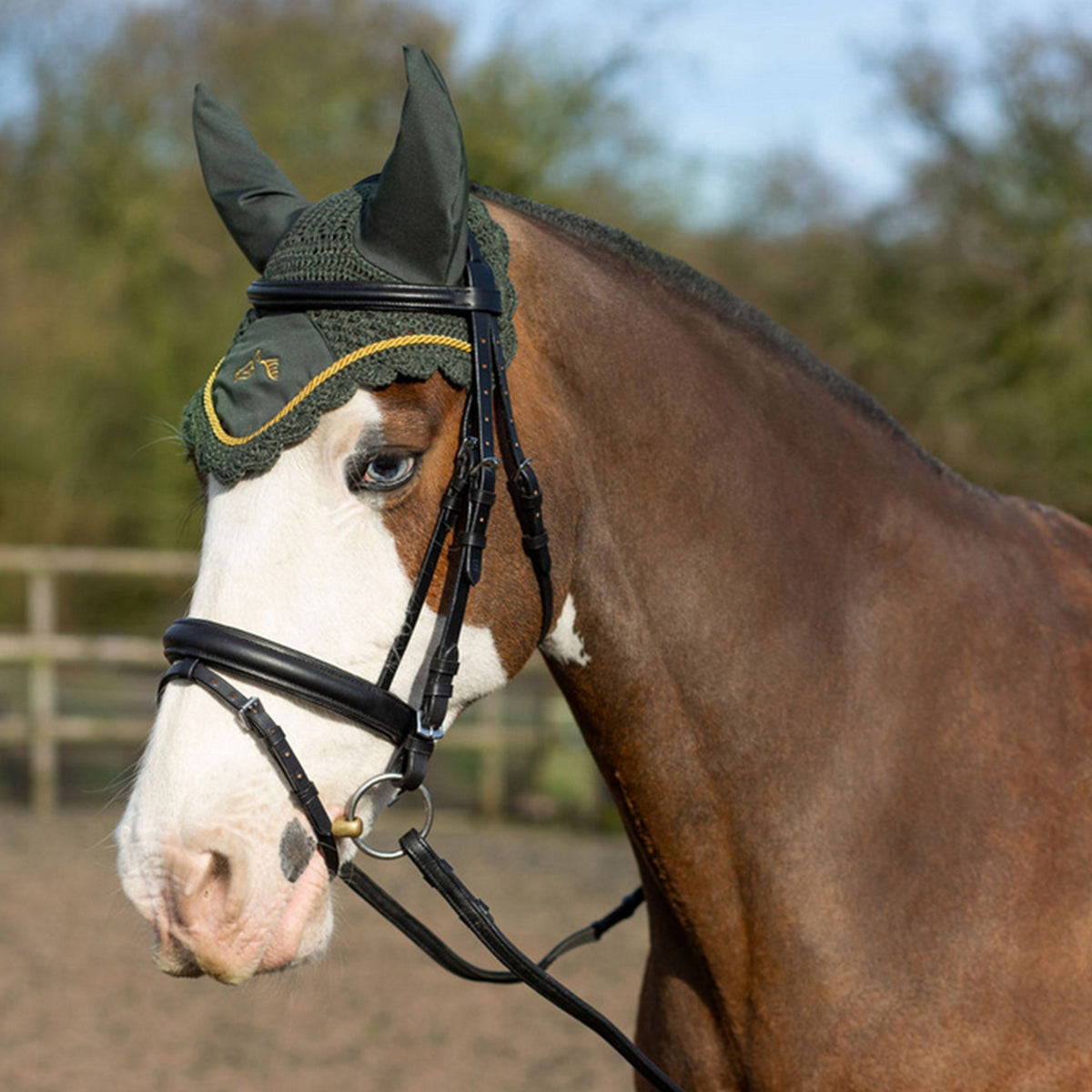 GALLOP Green Classic Ear Veil