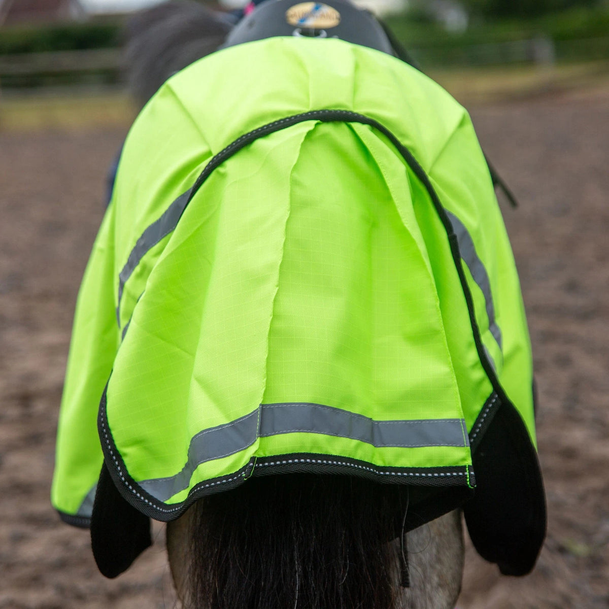PONIE Retro Reflective Mesh Exercise Sheet Yellow