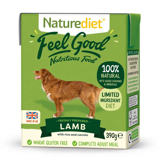 Naturediet Dog Feel Good Lamb Tetra Pack