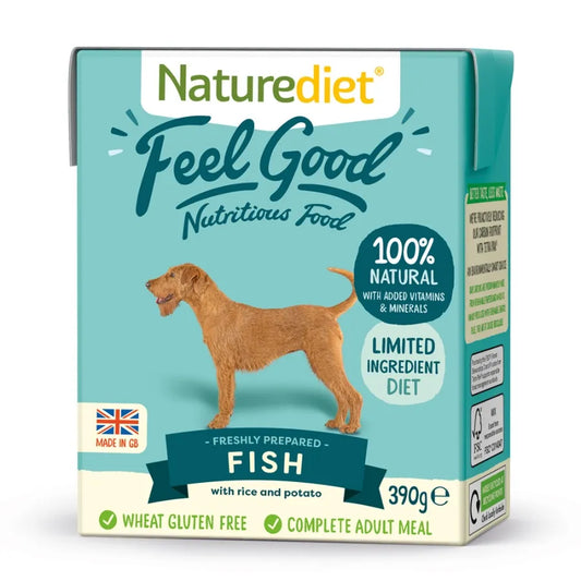 Naturediet Dog Feel Good Fish Tetra Pack