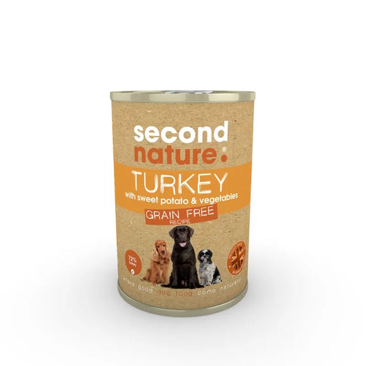 Second Nature Grain Free Tin Turkey & Sweet Potato