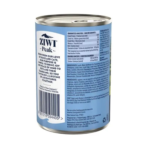 Ziwi Peak Dog Cuisine Tins Lamb