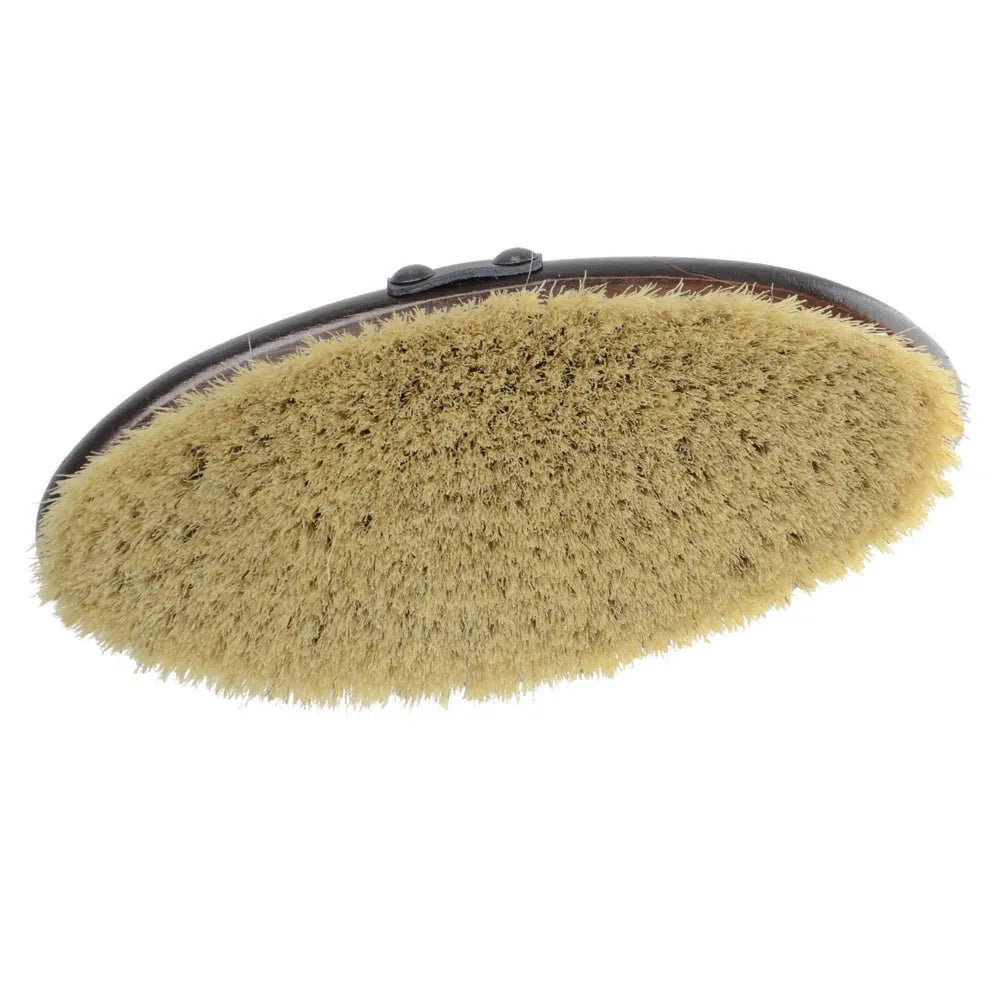 Hy Equestrian Deluxe Body Brush With Pig Bristles
