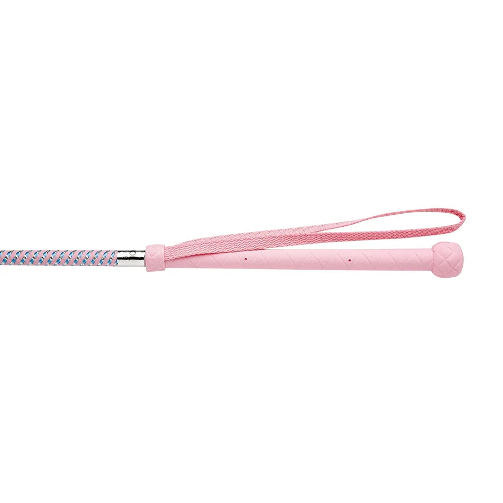Hy Equestrian Metallic Riding Whip
