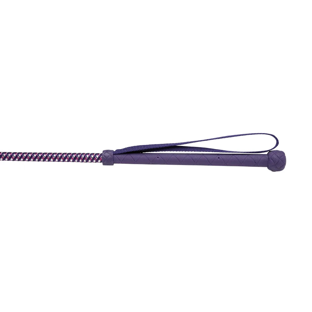 Hy Equestrian Metallic Riding Whip