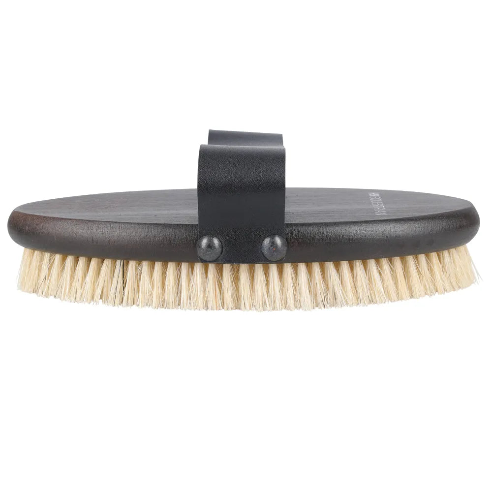 Hy Equestrian Deluxe Body Brush With Pig Bristles