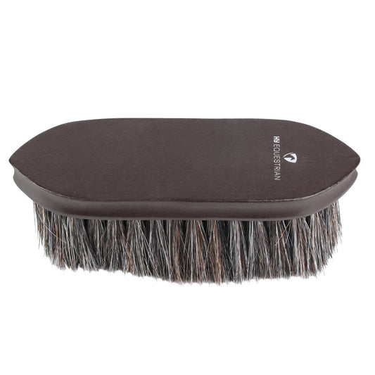 Hy Equestrian Deluxe Horse Hair Wooden Dandy Brush