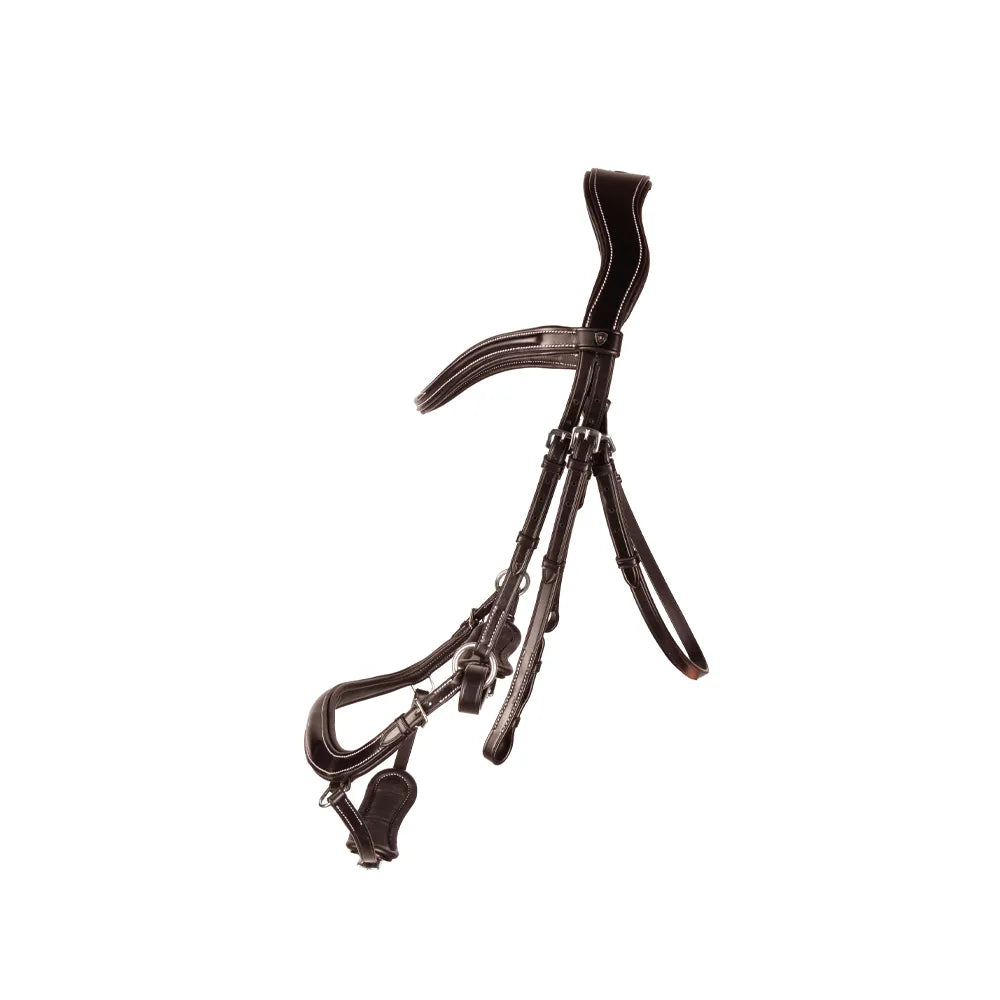 ProPresicce Pelle Drop Leather Bridle by Hy Equestrian
