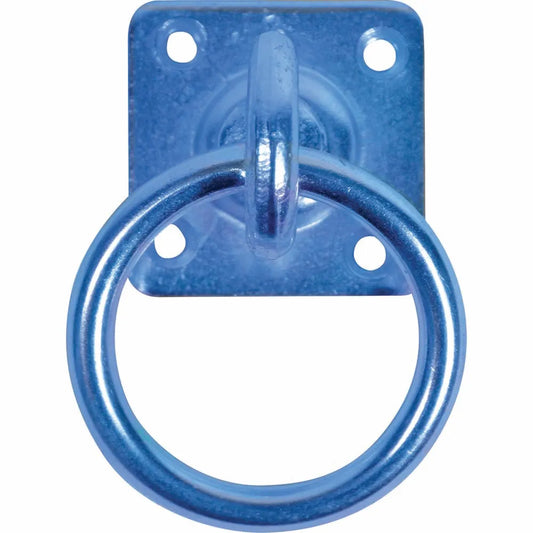 Perry Equestrian Swivel Tie Ring on Plate