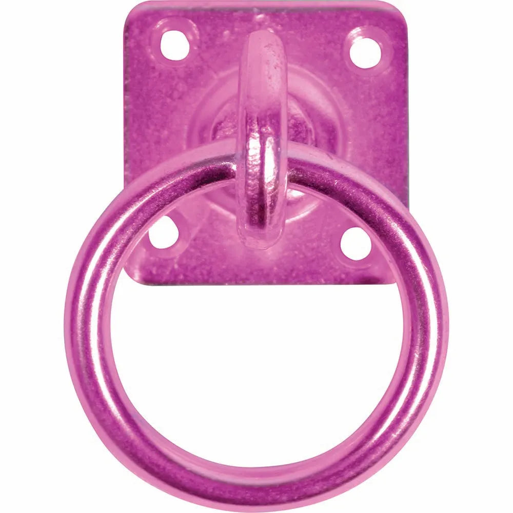 Perry Equestrian Swivel Tie Ring on Plate