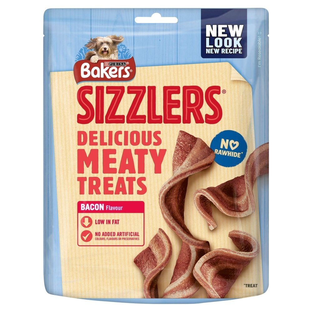 Bakers Sizzlers Maxi Bacon Dog Treat