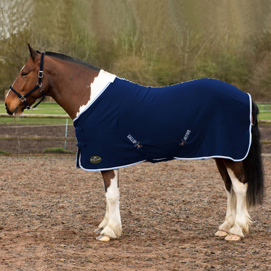 Gallop Navy Jersey Cooler Rug