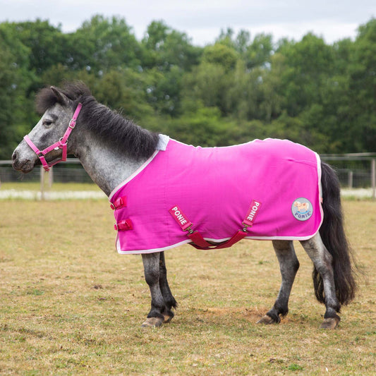 PONIE 'Tiddlywinks' Jersey Cooler Rug Pink