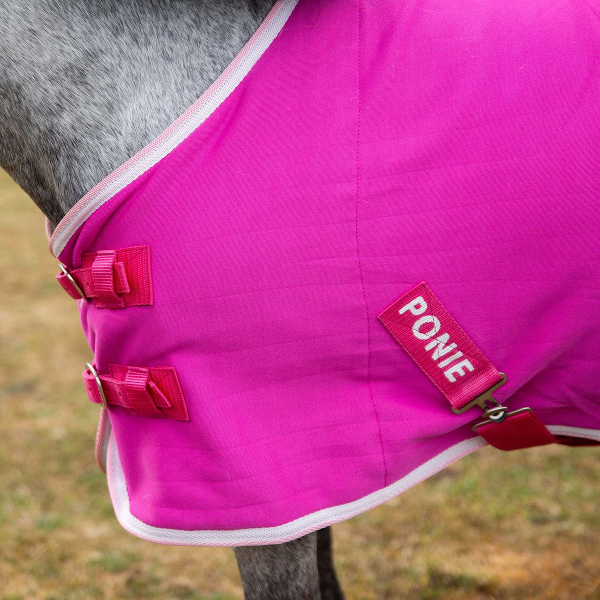 PONIE 'Tiddlywinks' Jersey Cooler Rug Pink