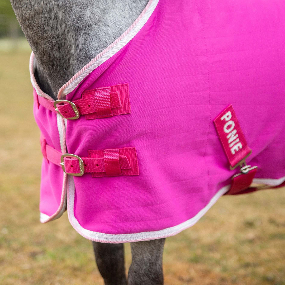 PONIE 'Tiddlywinks' Jersey Cooler Rug Pink
