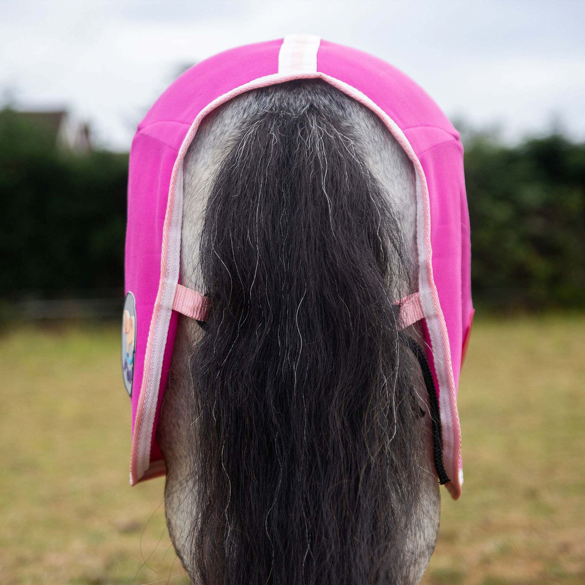PONIE 'Tiddlywinks' Jersey Cooler Rug Pink