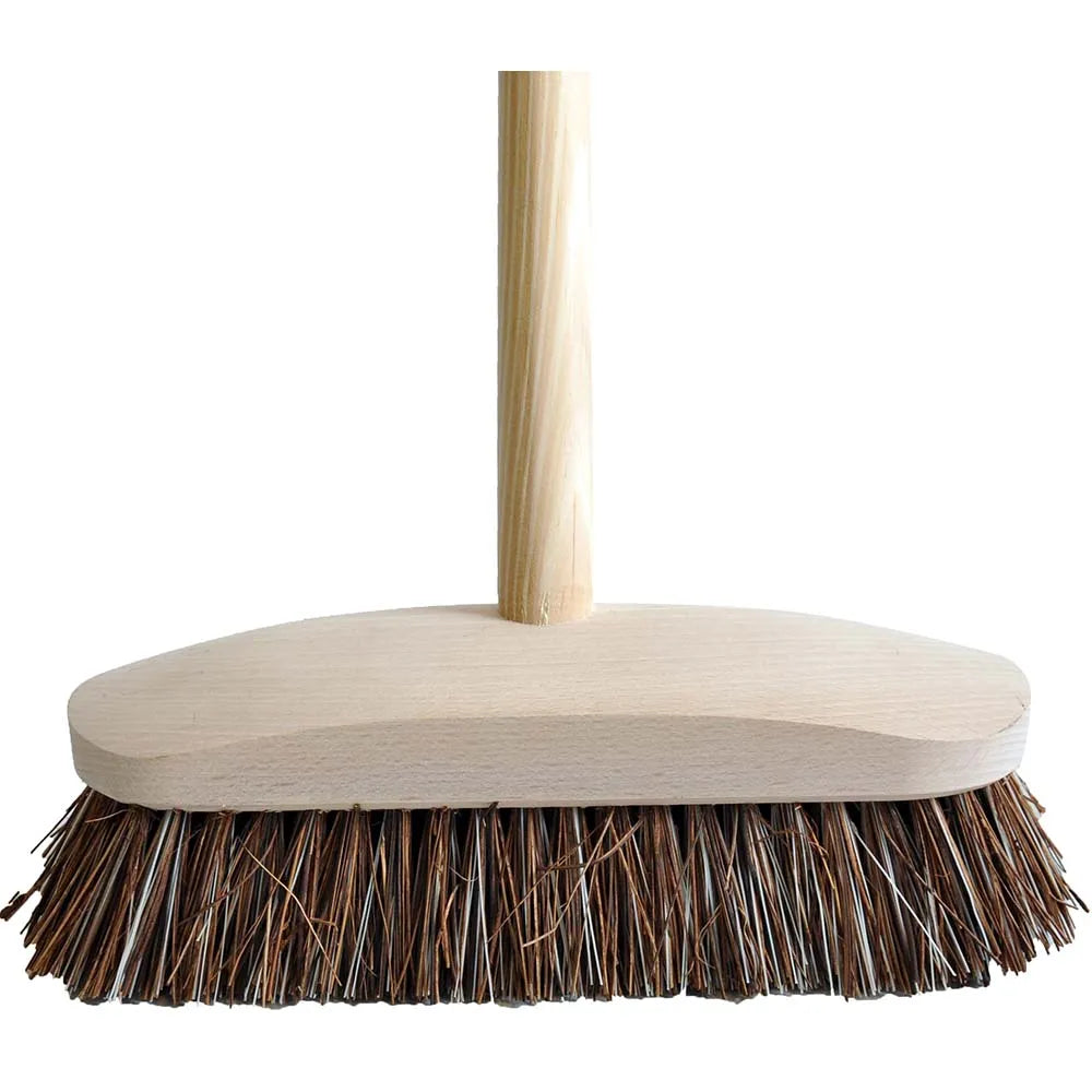 Stiff Deck Scrub with Handle