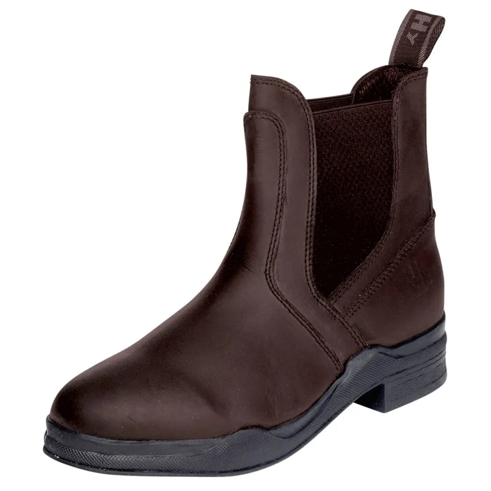 Hy Equestrian Wax Leather Jodhpur Boot- Child