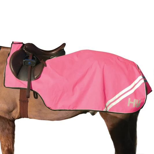 Reflector Fleece Exercise Sheet by Hy Equestrian