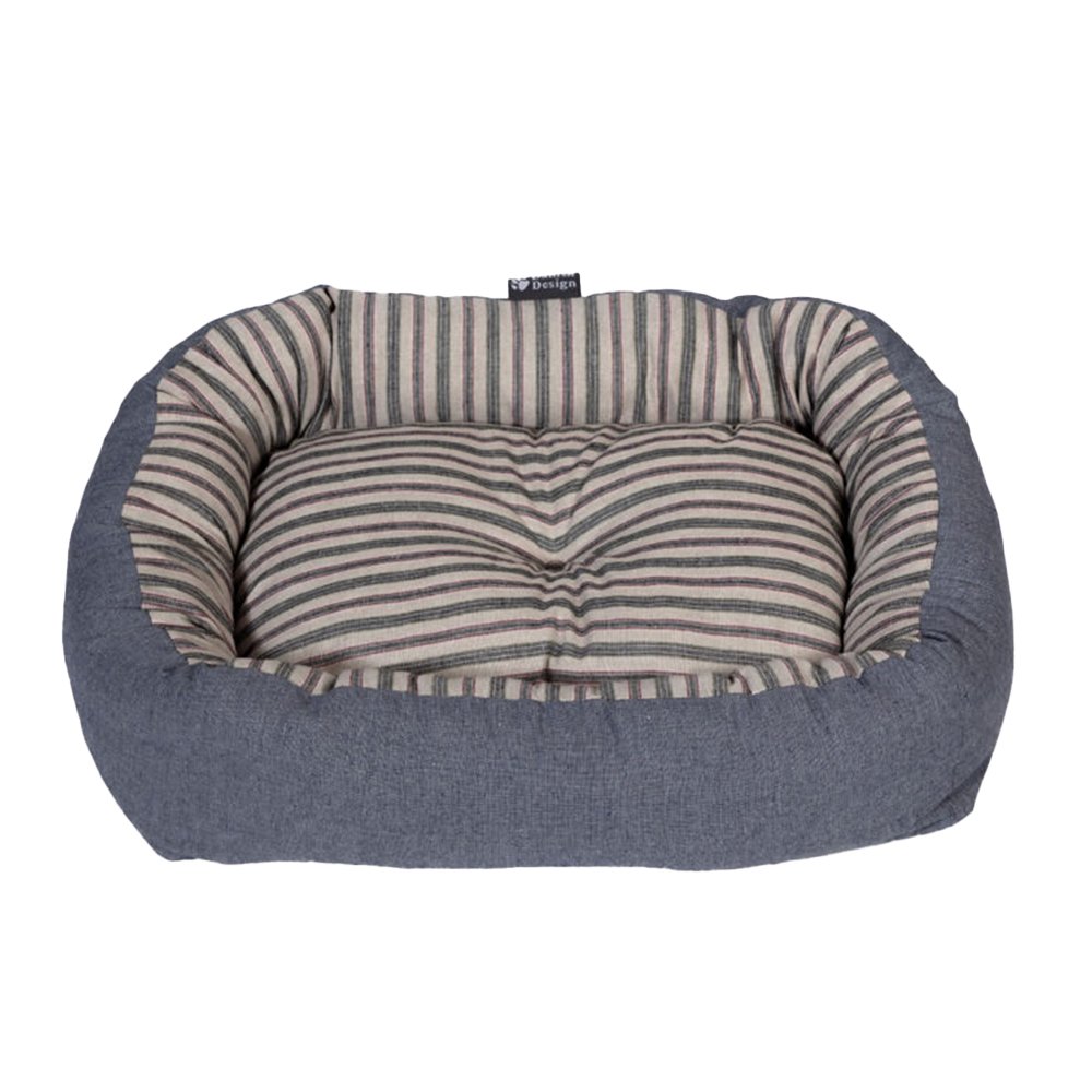 Danish Design Rustic Stripes Denim Snuggle Bed