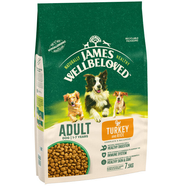 James Wellbeloved Adult Turkey & Rice