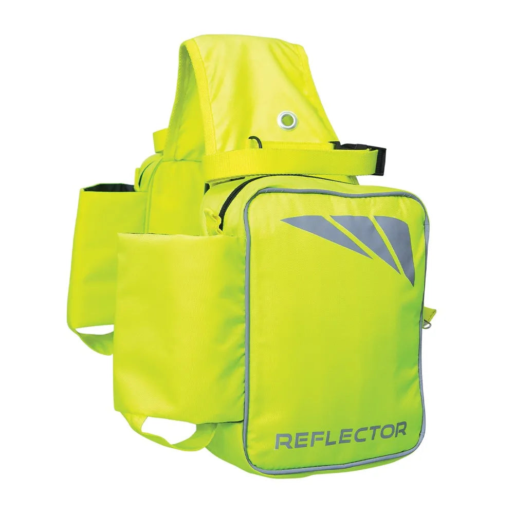 Reflector Saddle Pannier by Hy Equestrian