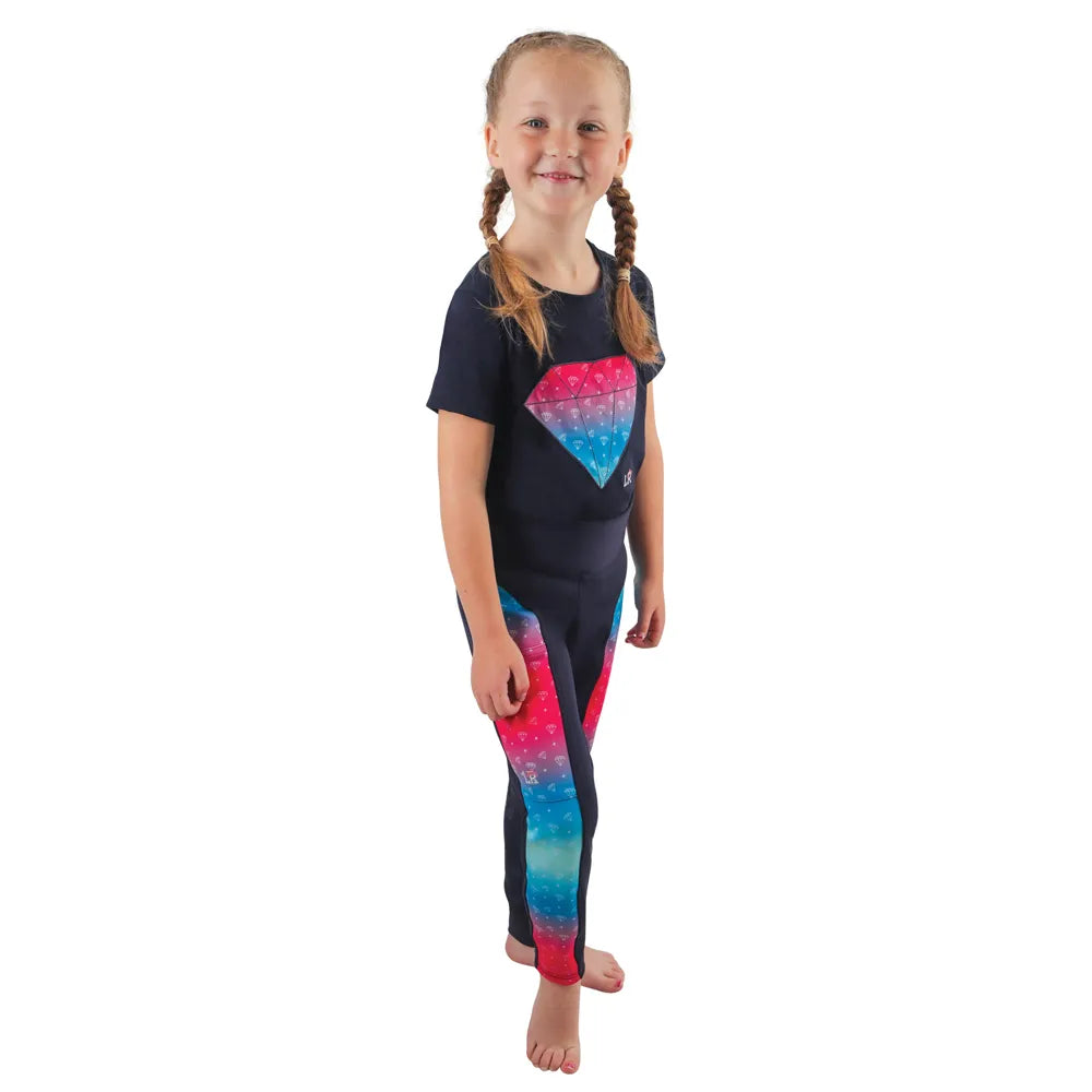 Dazzling Diamond Riding Tights by Little Rider