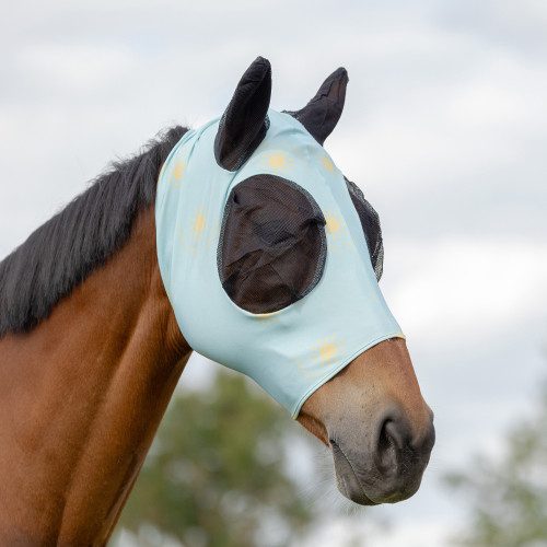 Hy Equestrian Lycra Hello Sunshine Fly Mask