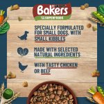 Bakers Complete Small Dog with Chicken & Veg
