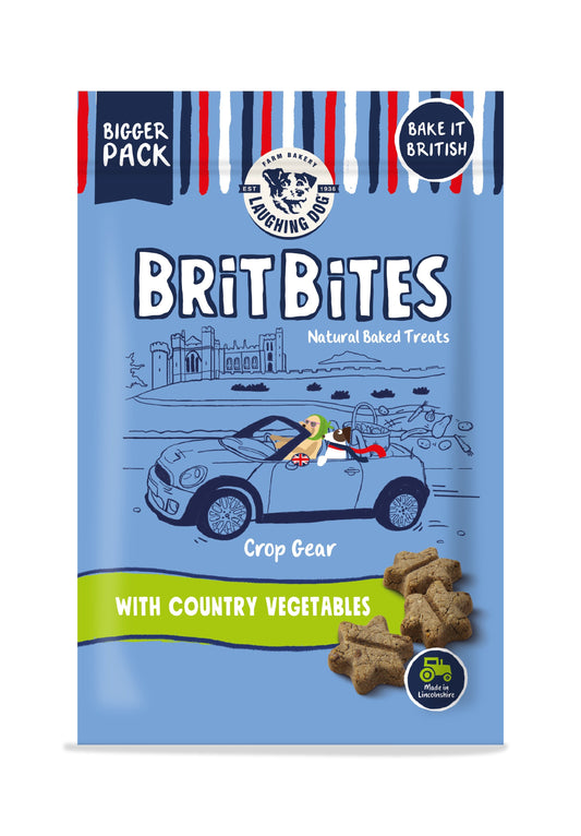 Laughing Dog Brit Bites Grain Free Country Vegetables