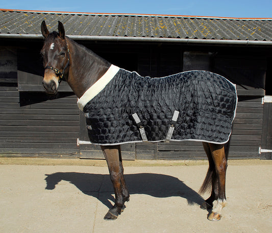 Rhinegold Detroit Hexagon Stable Quilted Rug
