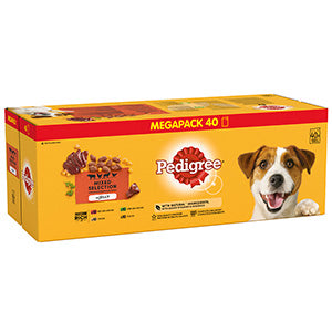 Pedigree Mixed Selection Adult in Jelly Pouches