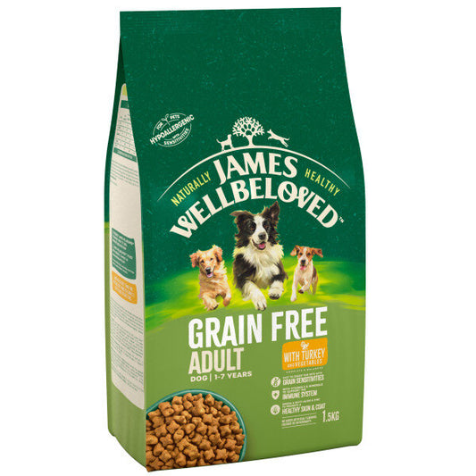 James Wellbeloved Adult Grain Free Turkey & Vegetable