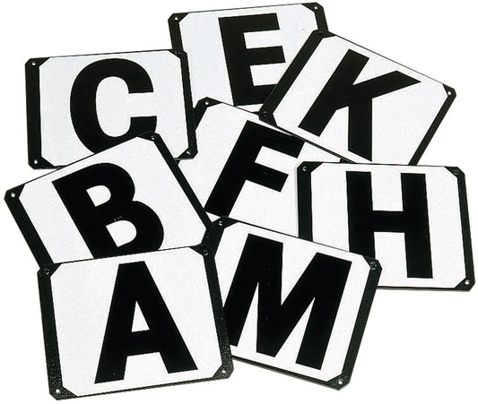STUBBS Dressage Letters (S652P)