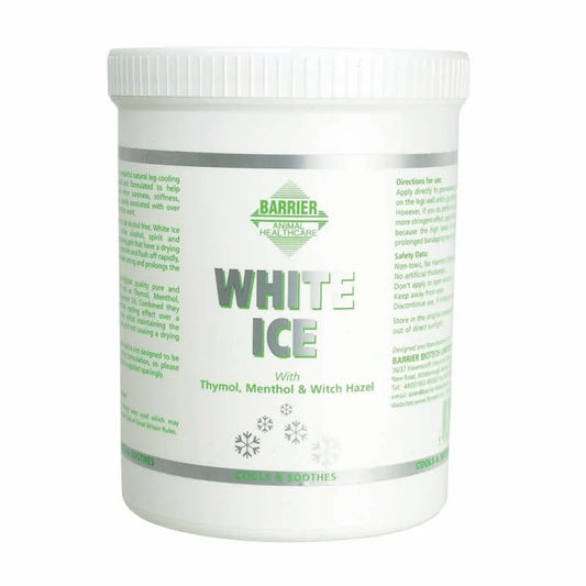 Barrier White Ice