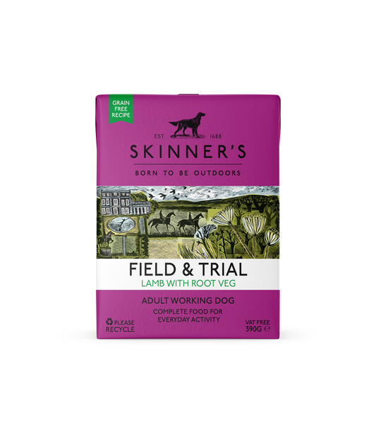 Skinners Field & Trial Dog Tetra Lamb With Root Vegetables