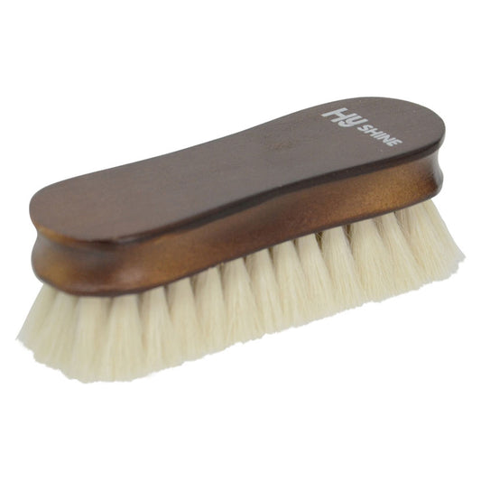 Hy Equestrian Deluxe Wooden Face Brush