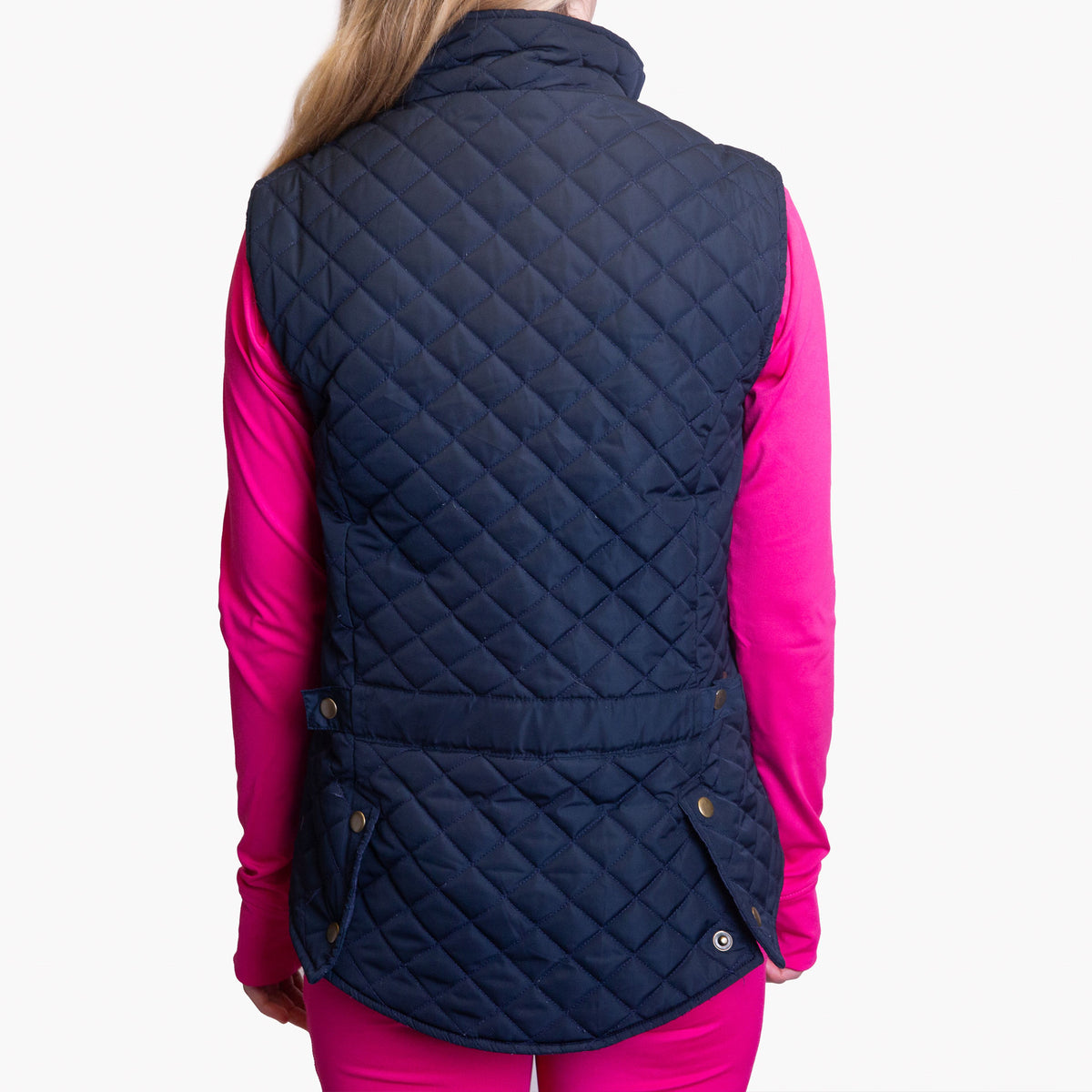 GALLOP Womens Navy Gilet